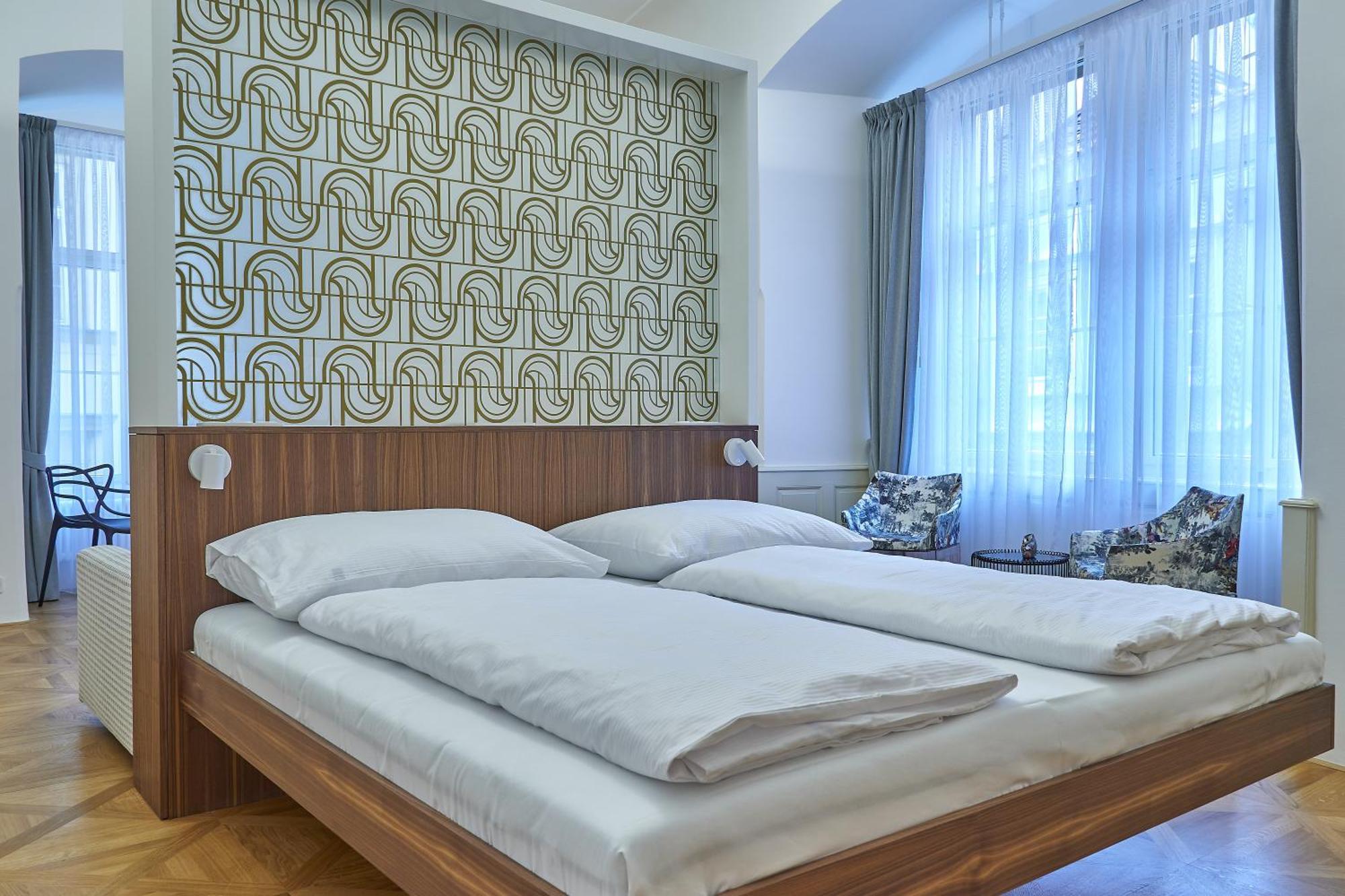 Hotel U 3 Pstrosu Praag Buitenkant foto