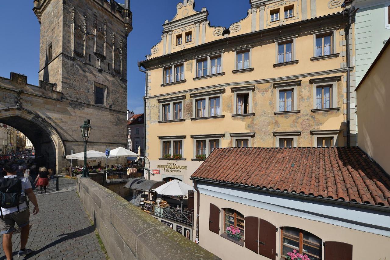 Hotel U 3 Pstrosu Praag Buitenkant foto